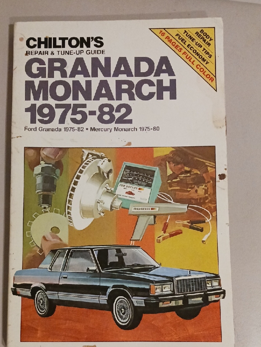 Granada Monarch 1975-82 Repair & Tune-Up Guide - White